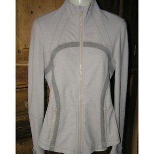 Lululemon Light Gray Define jacket Size 8
